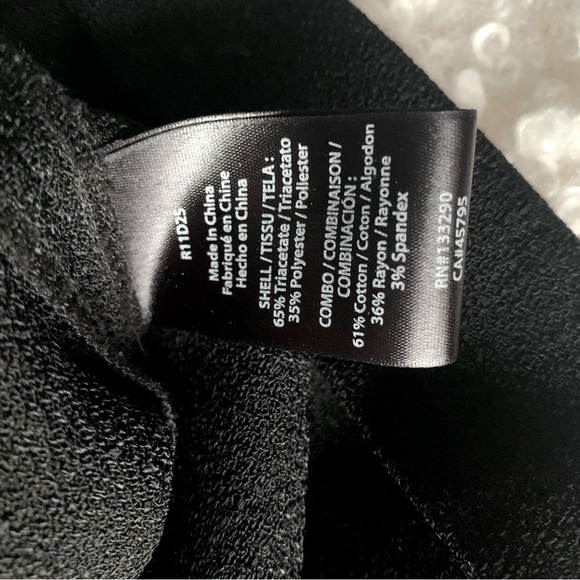 Rachel Zoe Black Sheath Mini Dress Size 6 - Picture 9 of 13